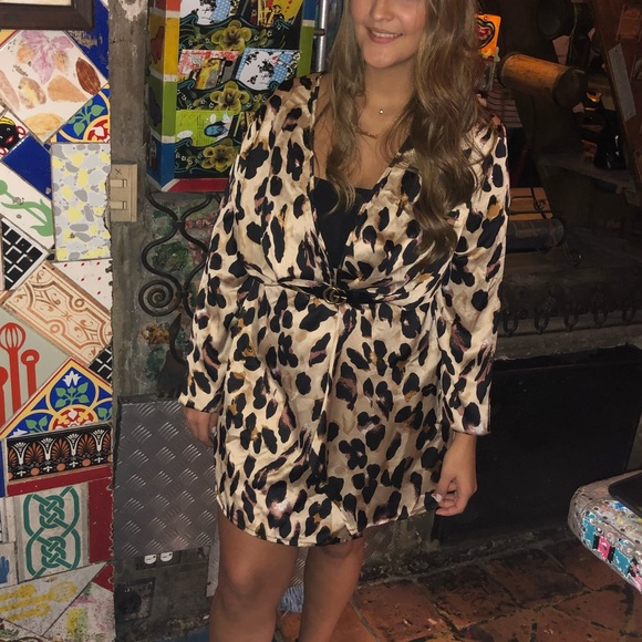 Boohoo Plus Dresses & Skirts - PLUS SIZE - Leopard dress